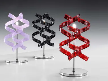 ASTRO - Crystal table lamp by Metal Lux - view 2